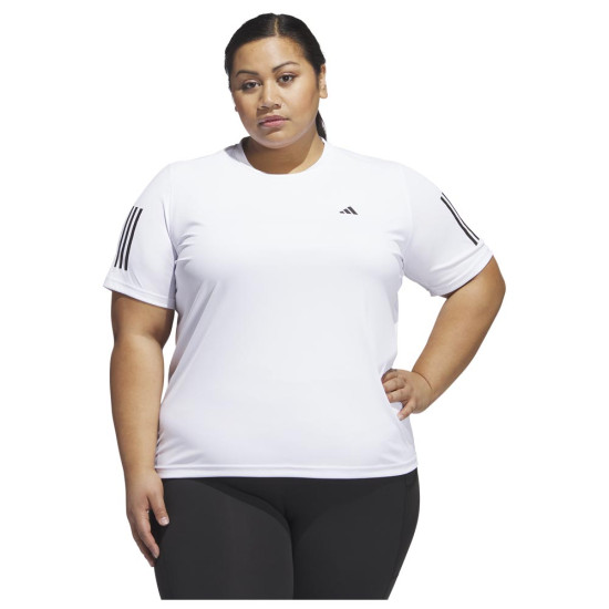 Adidas Γυναικεία κοντομάνικη μπλούζα Own The Run Tee (Plus Size) Adidas Γυναικεία κοντομάνικη μπλούζα Own The Run Tee (Plus Size)